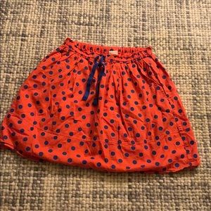 Polka dot skirt